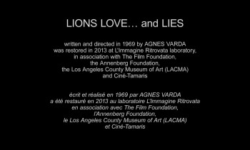 Lions Love (... and Lies) (1969) download