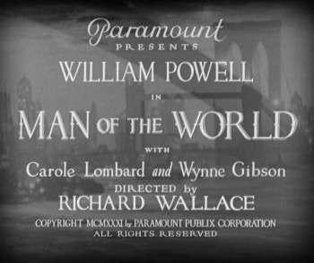 Man of the World (1931) download
