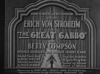 The Great Gabbo (1929) download